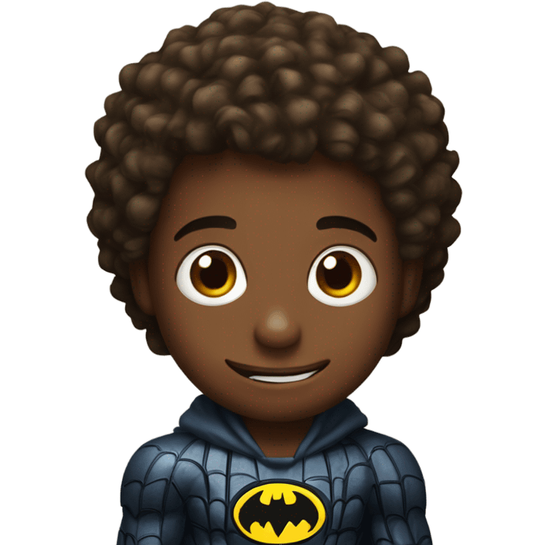 spiderman and batman’s kid  emoji