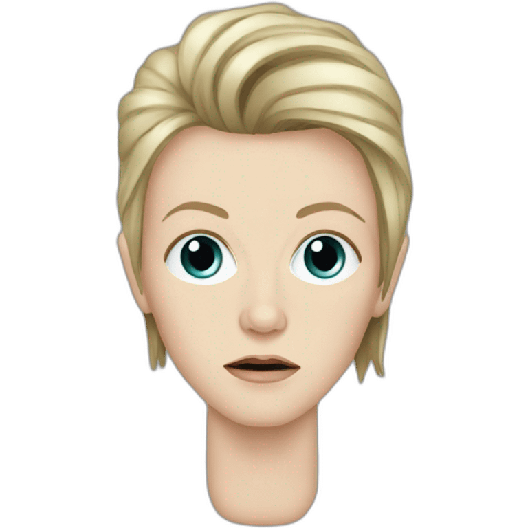 Christiane f david bowie emoji