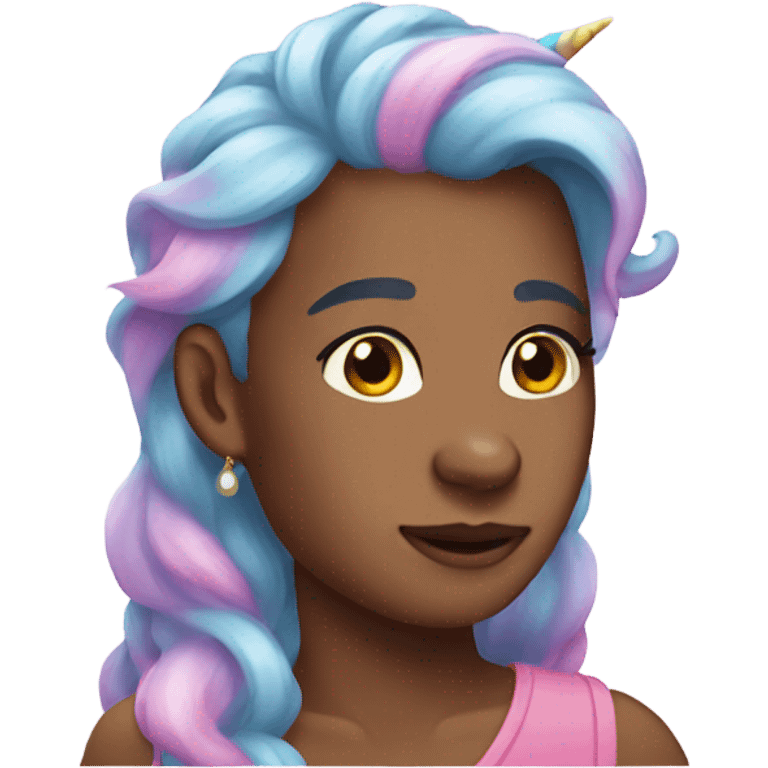 Trans unicorn  emoji