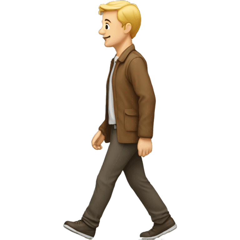 walking man emoji