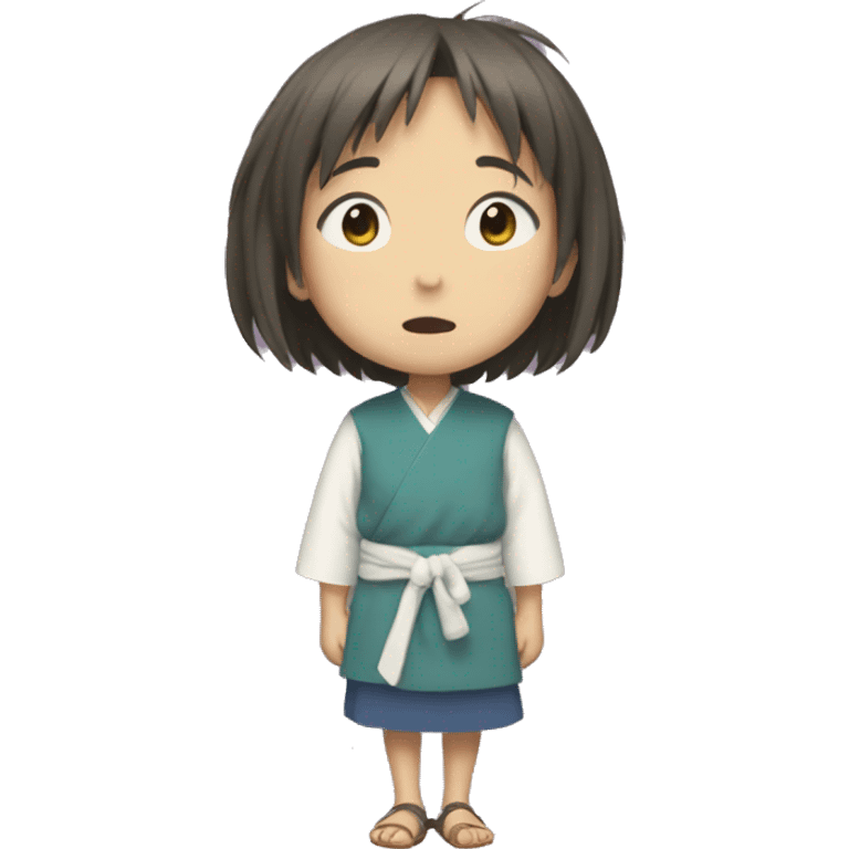 Spirited Away's Chihiro emoji