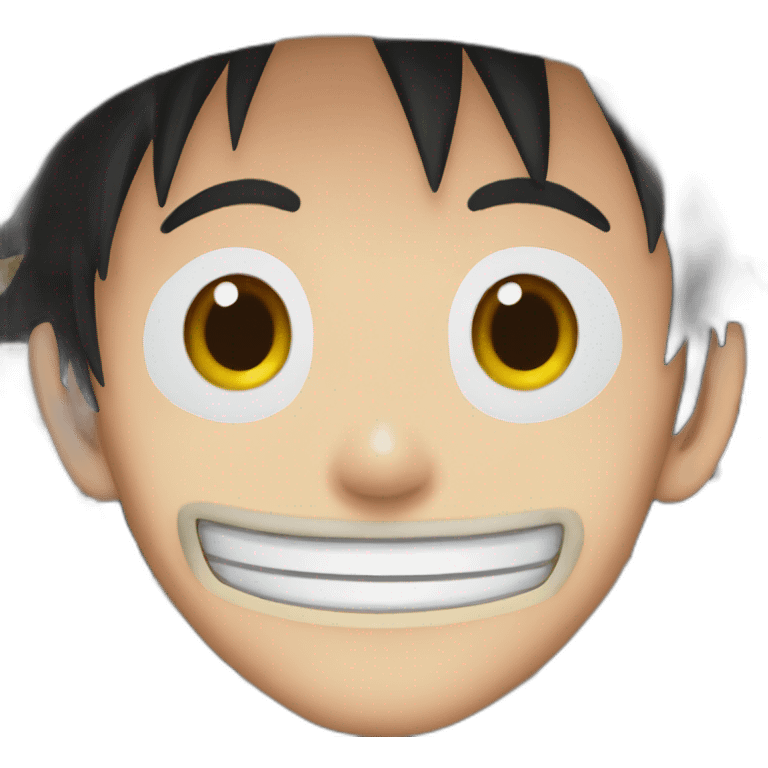 Luffy from one oiece emoji