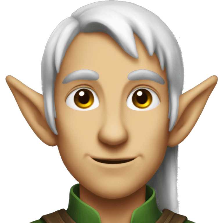 rogue male elf  emoji