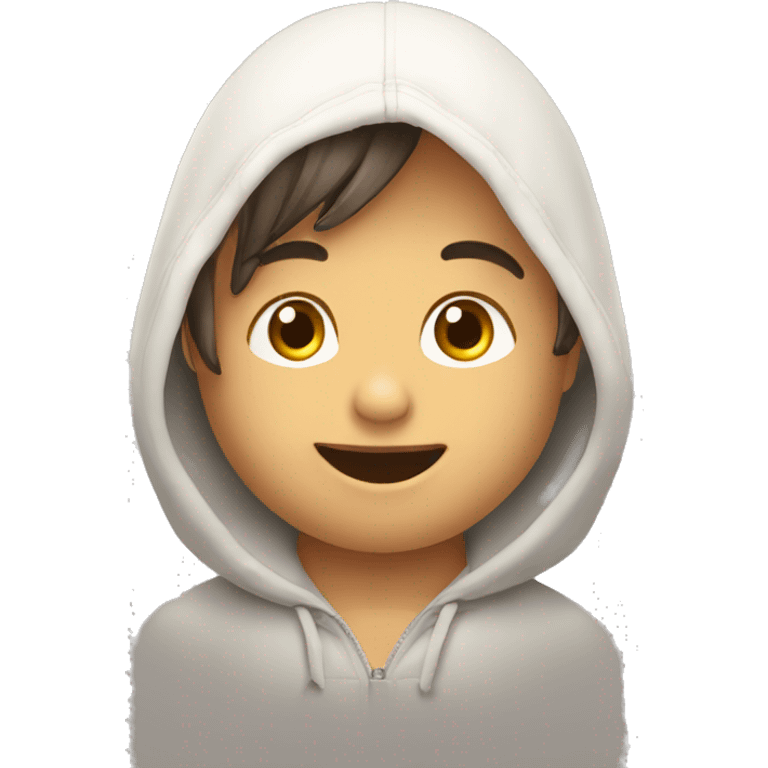 Niño que paresca un huevo emoji