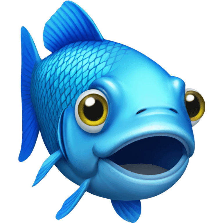 BLUE MONEY FISH emoji