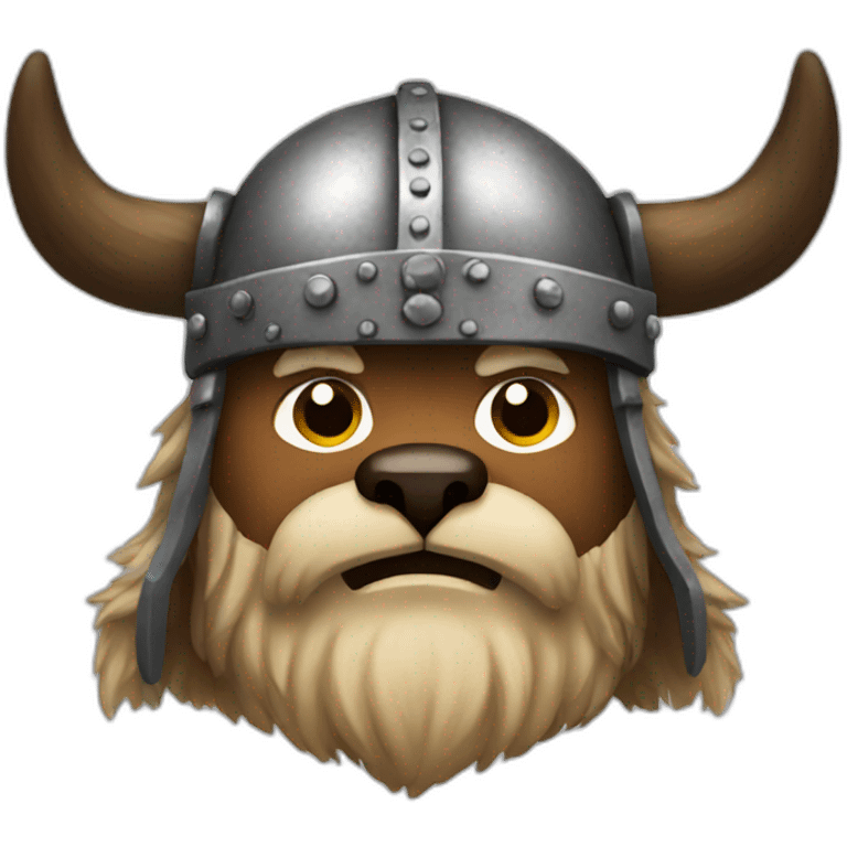 Bear Viking emoji