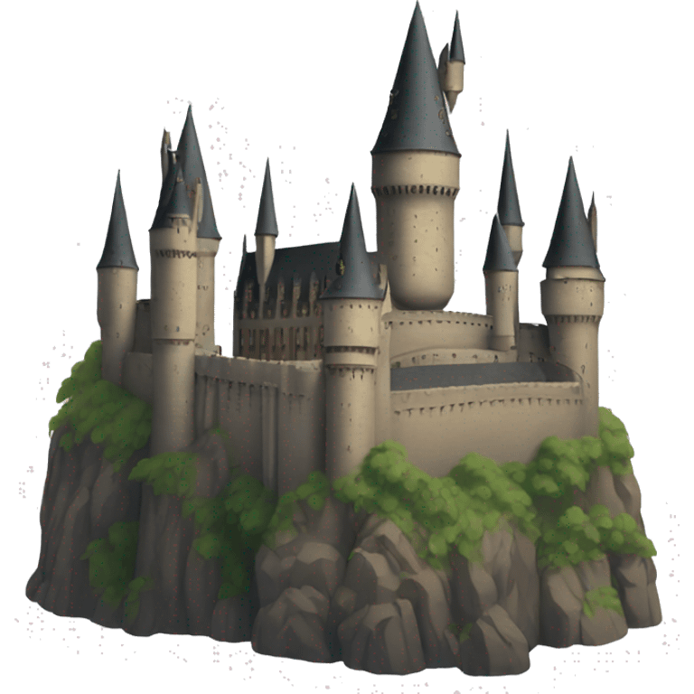 The Harry Potter castle emoji