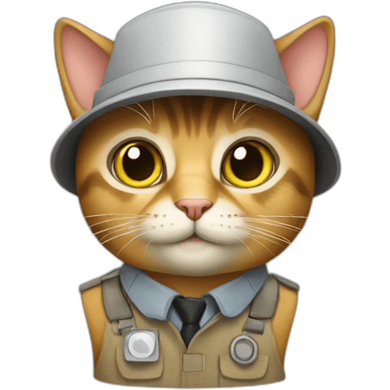 Cat Inspector emoji