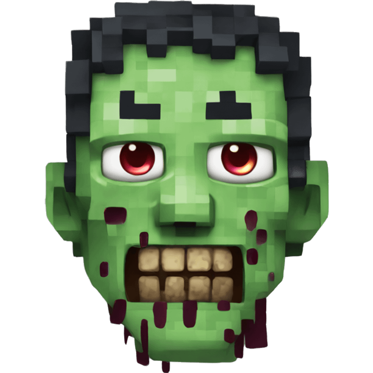 minecraft zombie emoji