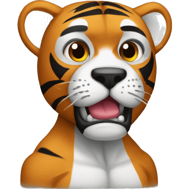 Tiger boxer  emoji