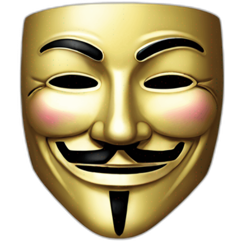 guy fawks mask emoji