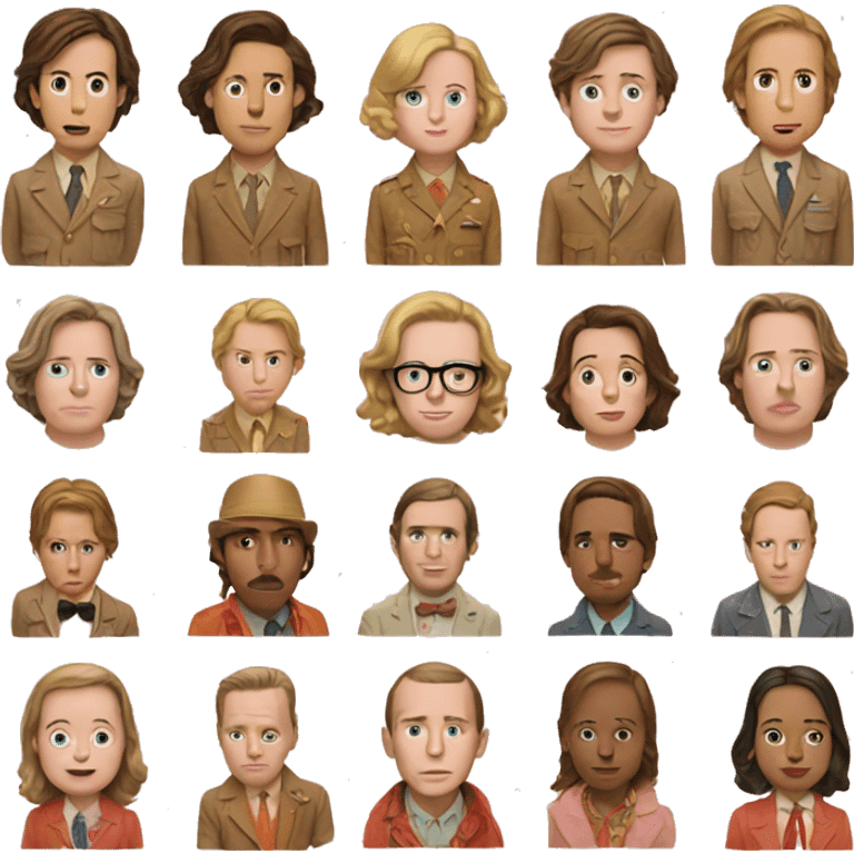 Wes Anderson emoji