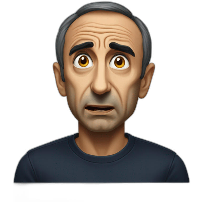 Eric Zemmour angry emoji