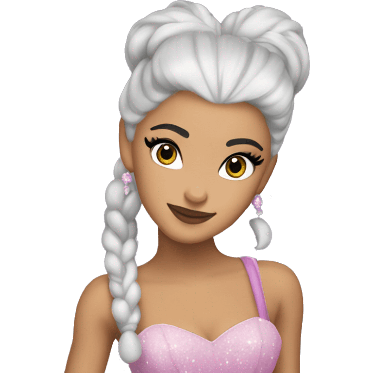 Ariana grande as Galinda in wicked emoji