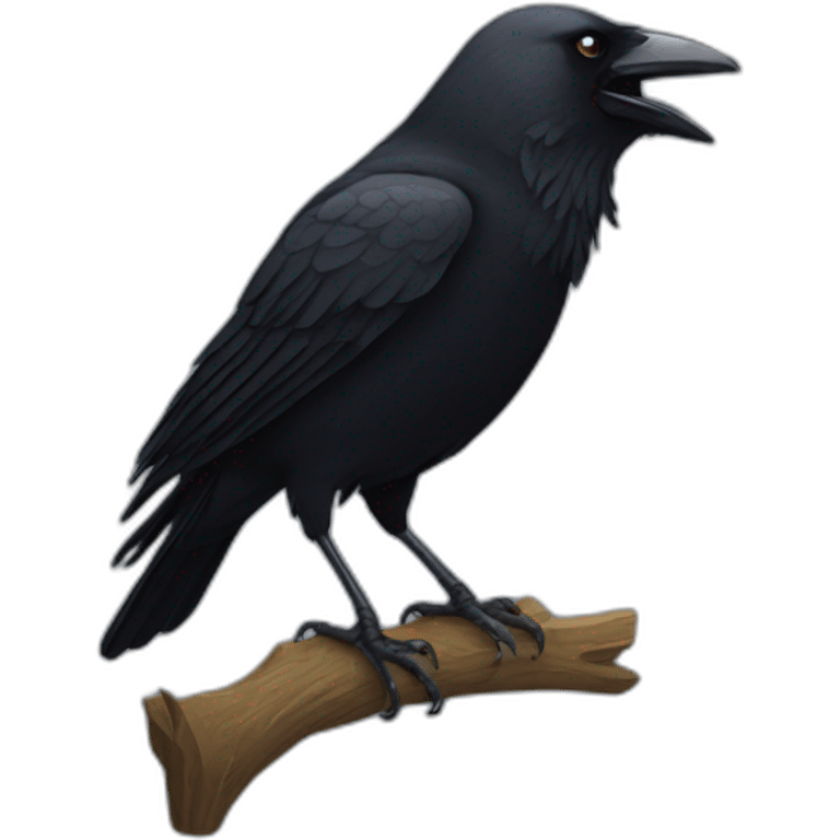 crow emoji