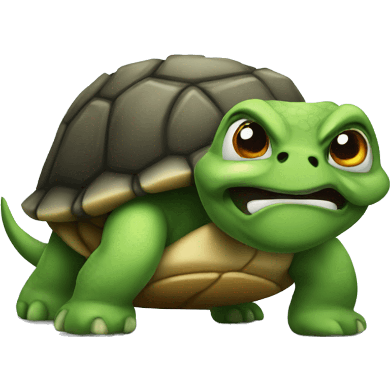 Angry turtle  emoji