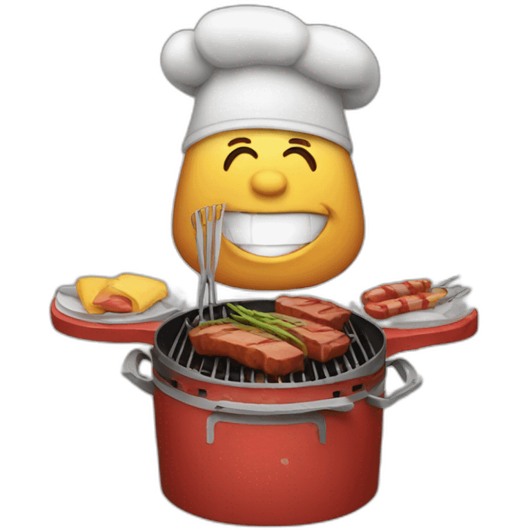 Barbecue emoji