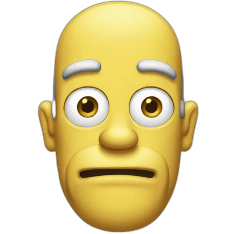 Homer simspon emoji