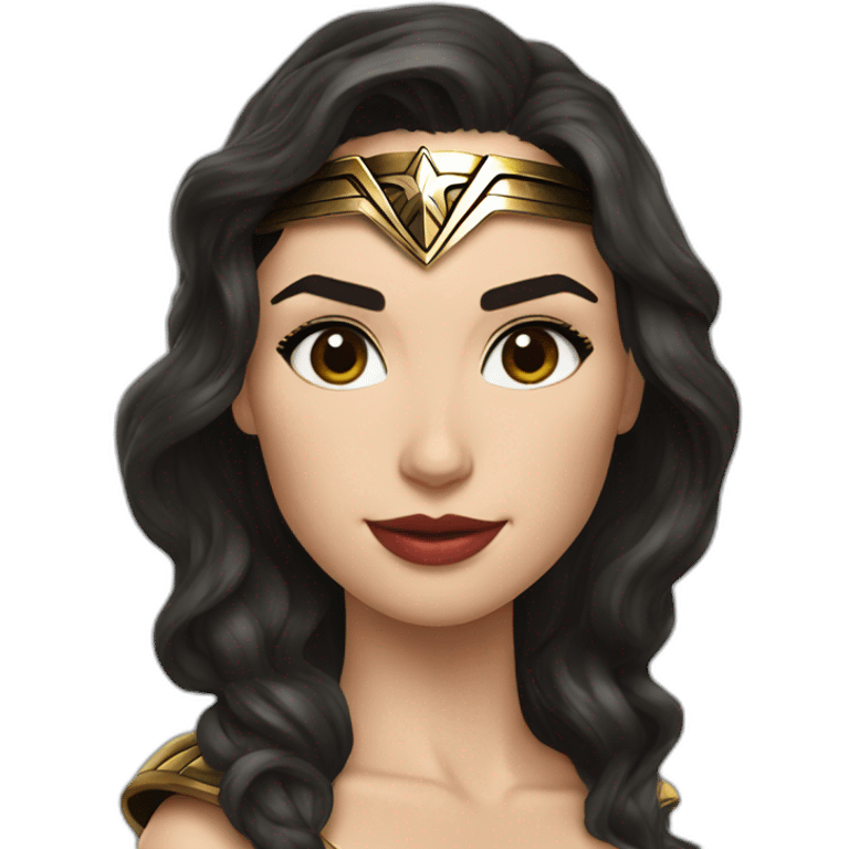 Gal Gadot wonder woman emoji