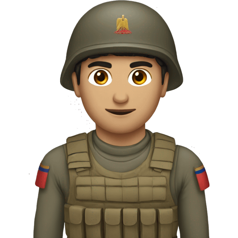 Armenian soldier emoji