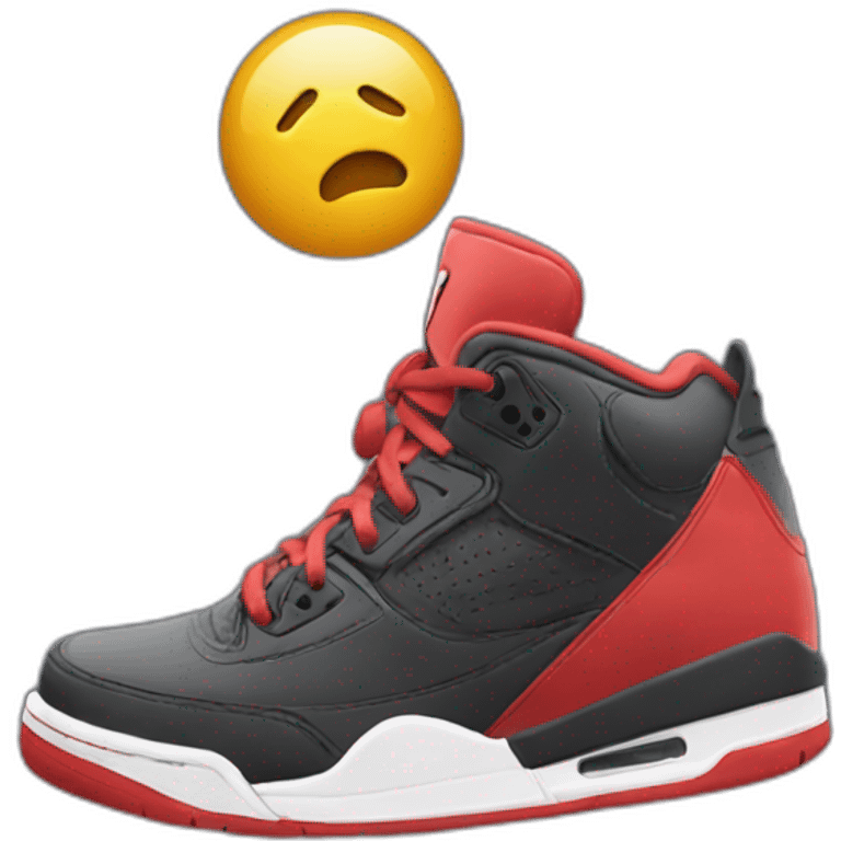 Jumpman logo emoji