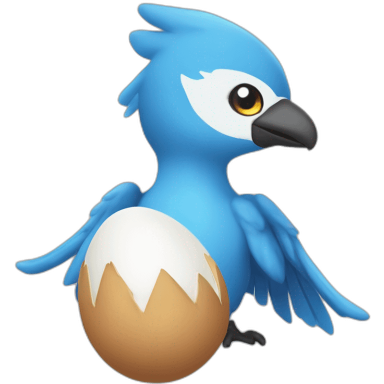 crazy funny stupid Articuno pokemon baby's realistic boku no pik o egg emoji