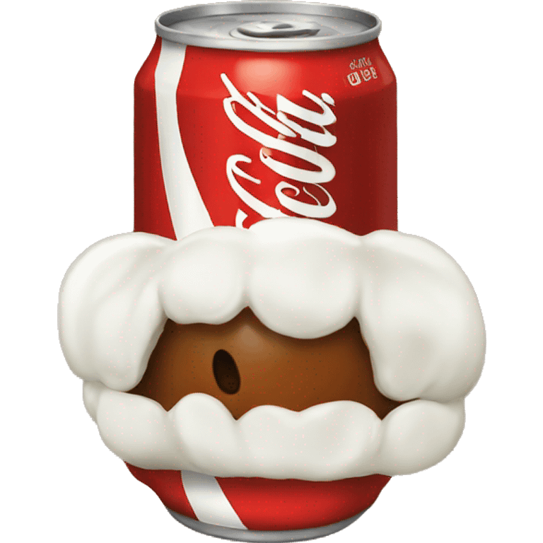 Coke with garlic emoji