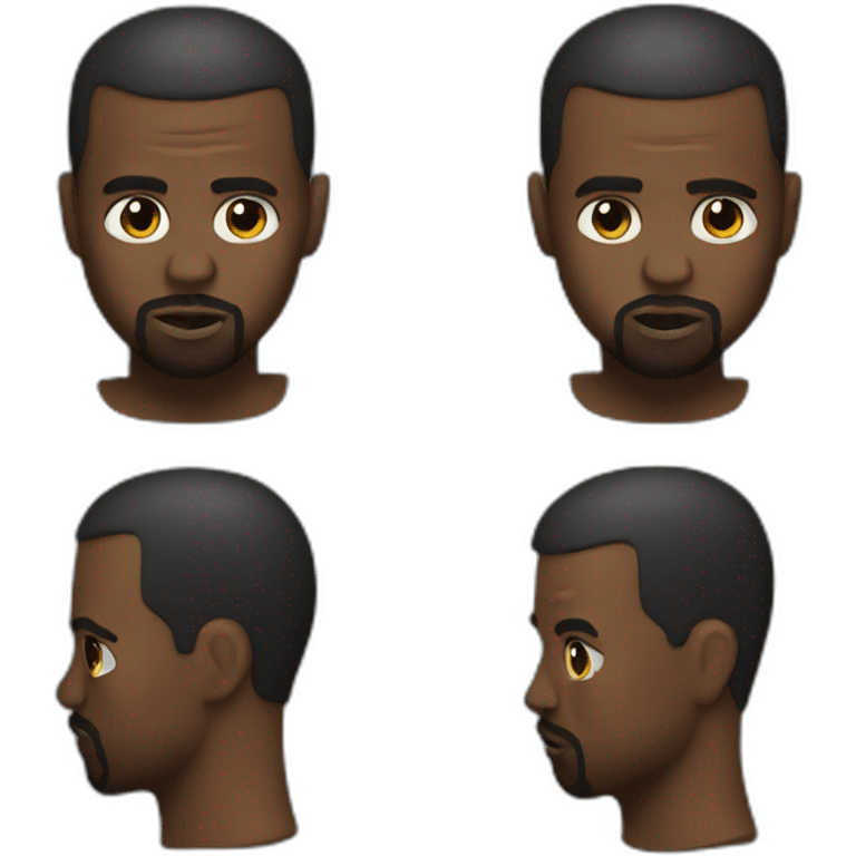 kanye-west-rapping emoji