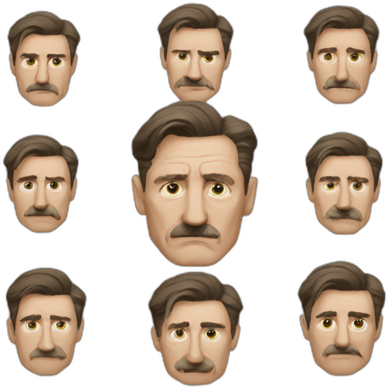 George Orwell face missing emoji