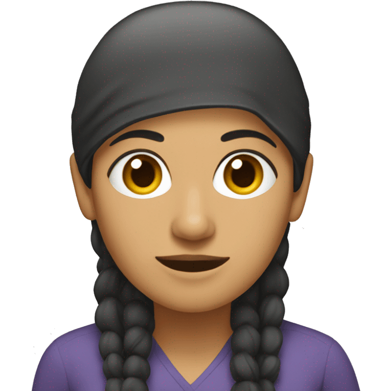 Mujer podóloga emoji