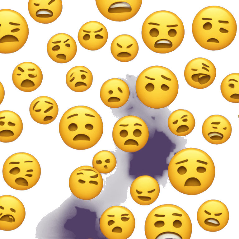 disappointed yellow emoji emoji