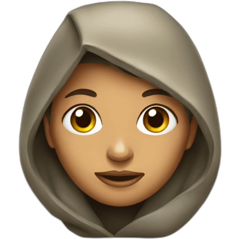 the poor woman homeless emoji