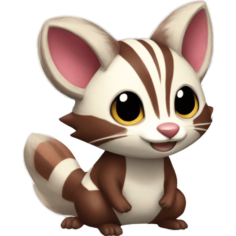 Furret Zigzagoon emoji