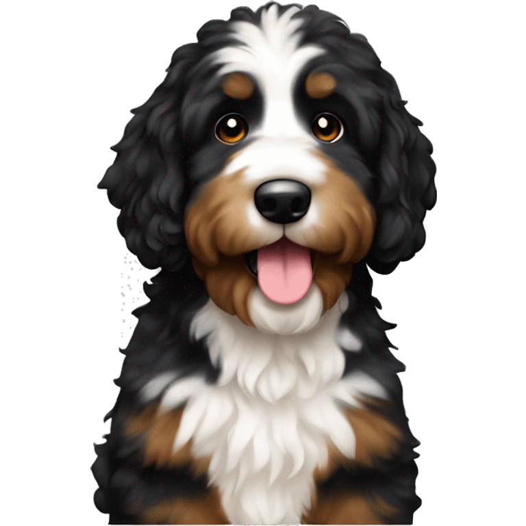 Bernedoodle  emoji