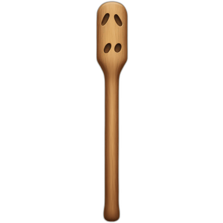 a wooden stick emoji