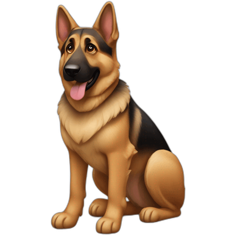 marleaux the german shepherd emoji