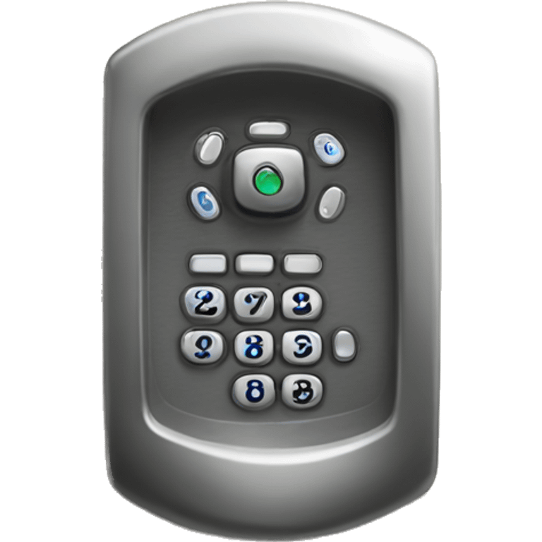 keypad doorlock emoji