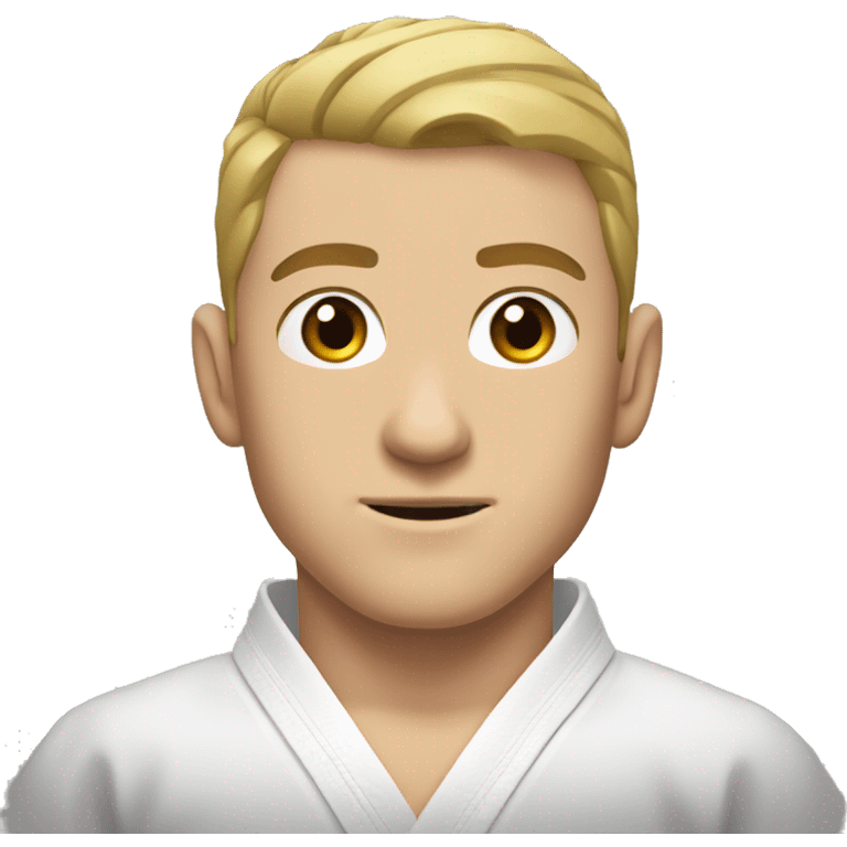 White boy brow hair jiu jitsu moves emoji