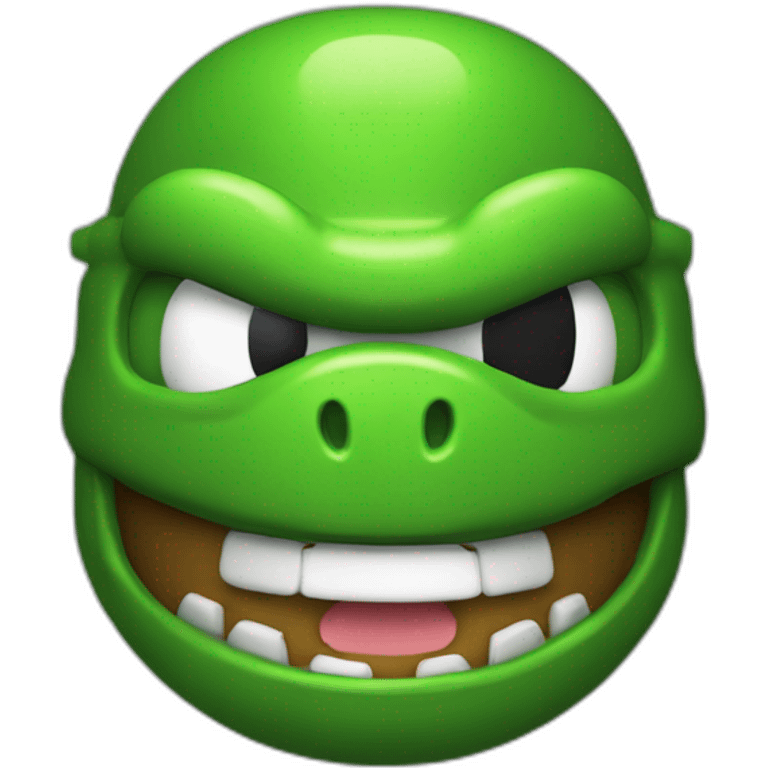 Yoshi doomguy emoji