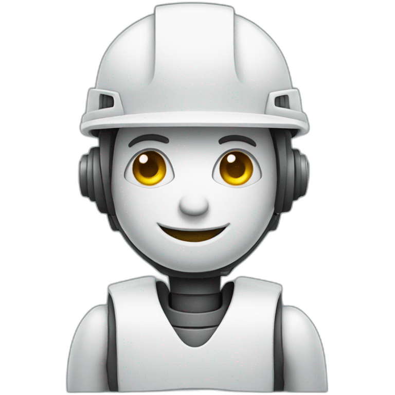 engineer robot smile emoji