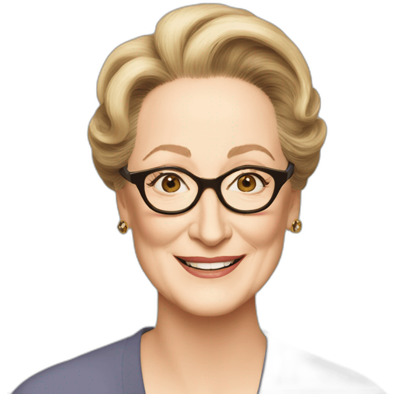 Meryl Streep emoji