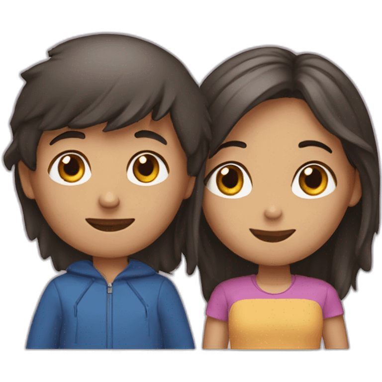 girl & boy emoji