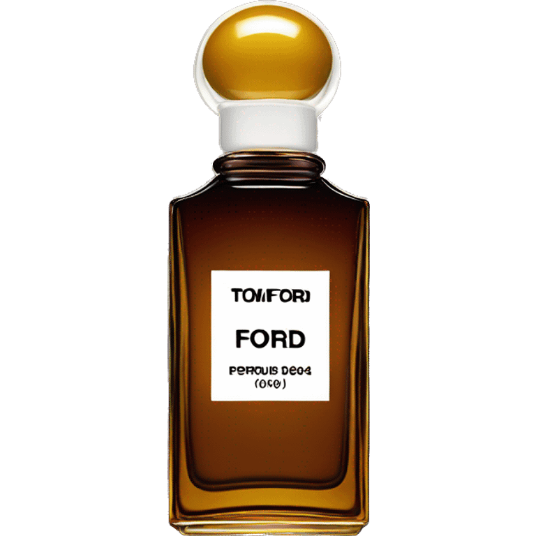 Iconic tom ford square Perfume bottle  emoji