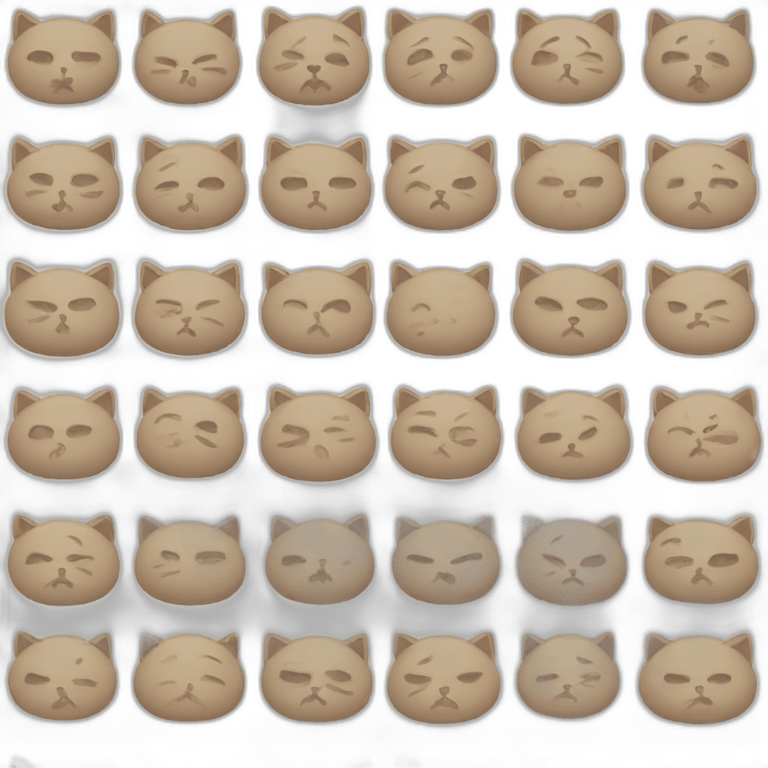 sad cat fat emoji