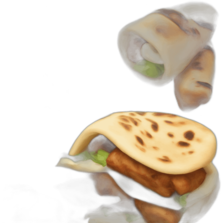 souvlaki pita emoji