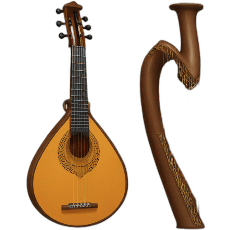 arabian oud instrument emoji