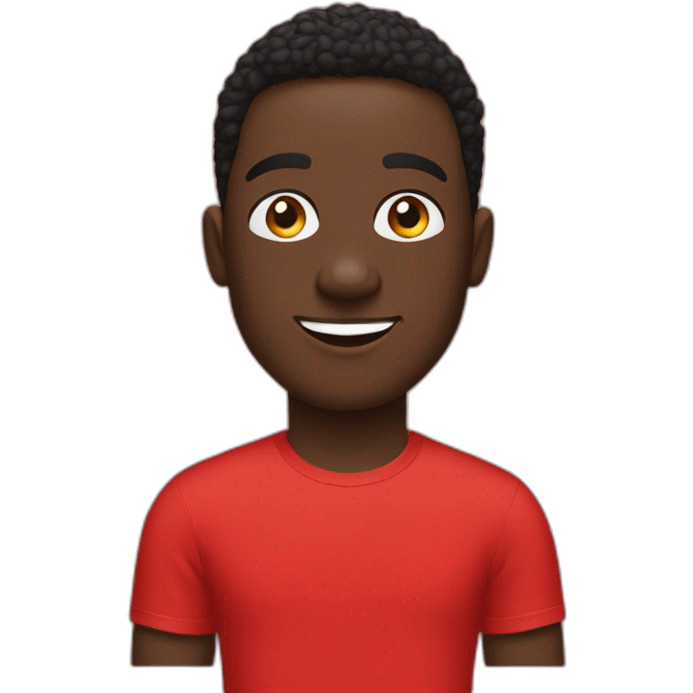 marques brownlee in red tshirt emoji