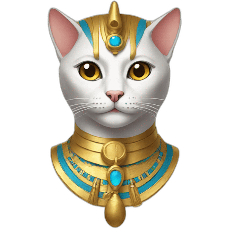 Pharaoh cat emoji