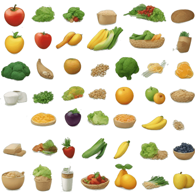 healthy food emoji