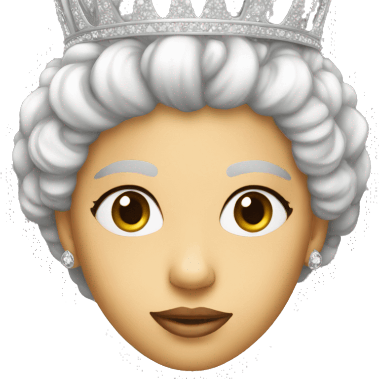 queen face emoji